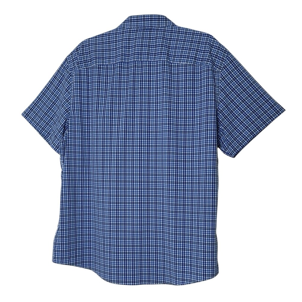 UNTUCKit Shirt Mens XL Plaid Short Sleeve Button Up Casual Comfy Soft Career‎ - Picture 2 of 9